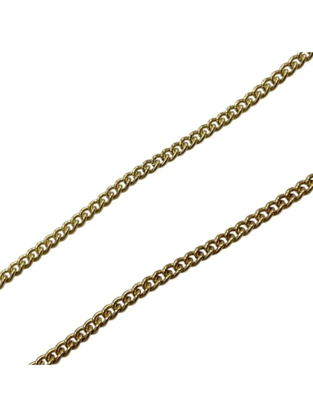 Chanel Pendant Camellia CC Logo 02P Metal Ivory Gold